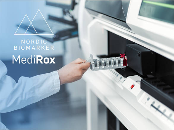 medirox håller i prover