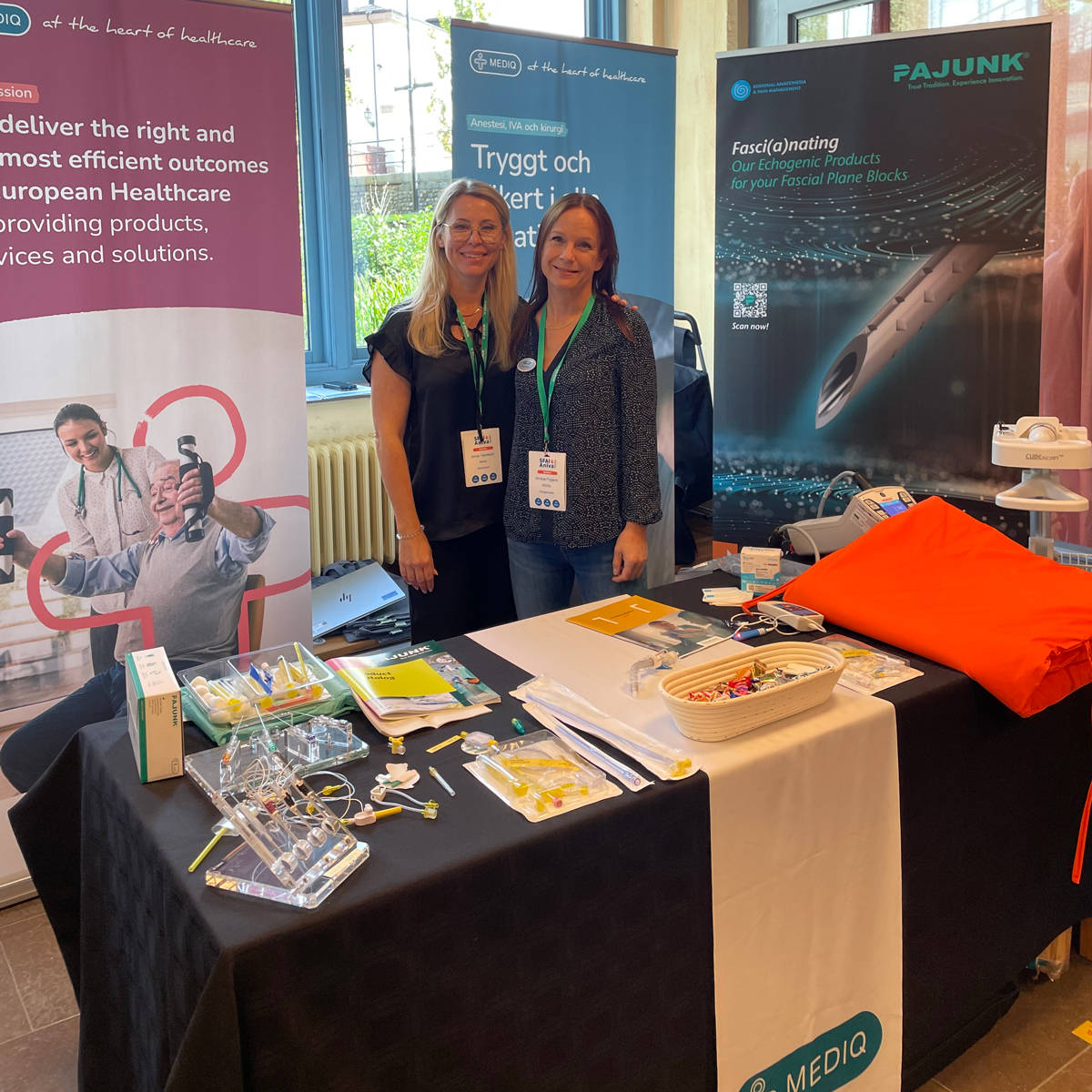 Mässan SFAI Aniva 2025 Anna och Annica